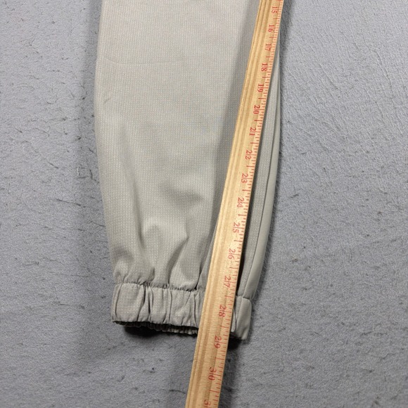 Lululemon Relaxed Mid Rise Cargo Pant Women 10 Raw Linen Drawcord Utility Casual - Picture 3 of 10